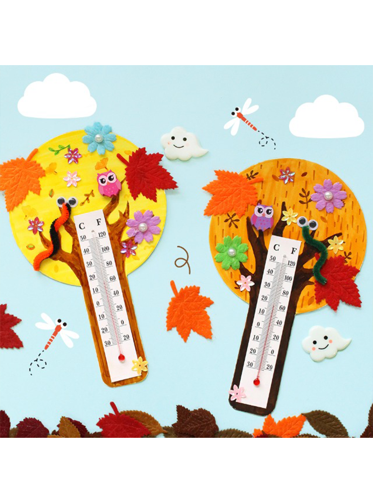 가을나무온도계(5set)