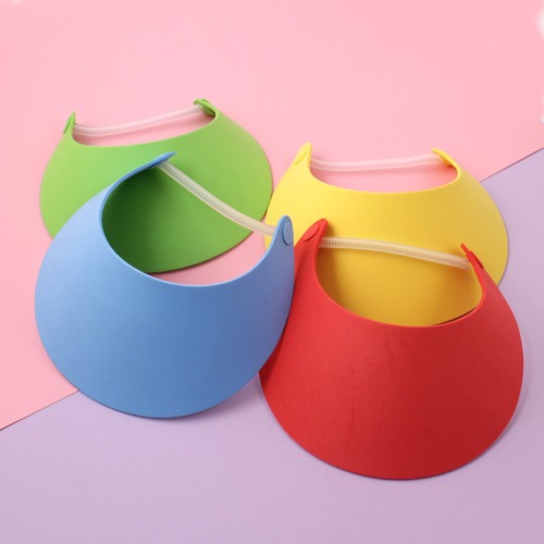 [아이디몬] EVA 썬캡 유아 모자 만들기 재료 eva 여름모자 스프링형 선캡 색상램덤