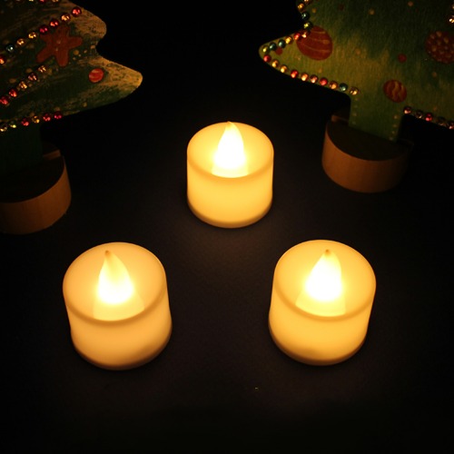 [아이디몬] LED 촛불 상시 티라이트 미니캔들 프로포즈 이벤트 전자 양초