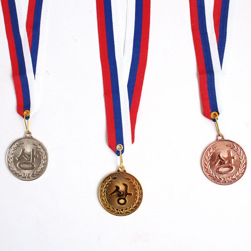 [아이디몬] 상메달 3종 금메달 은메달 동메달 시상 체육대회 칭찬