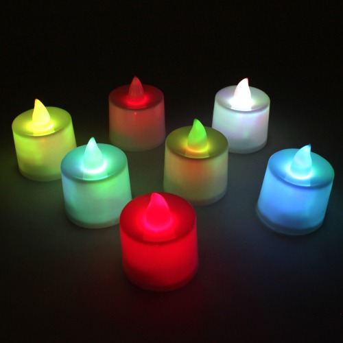 [아이디몬] LED 촛불 변환 티라이트 미니캔들 프로포즈 이벤트 전자 양초 무드등 만들기