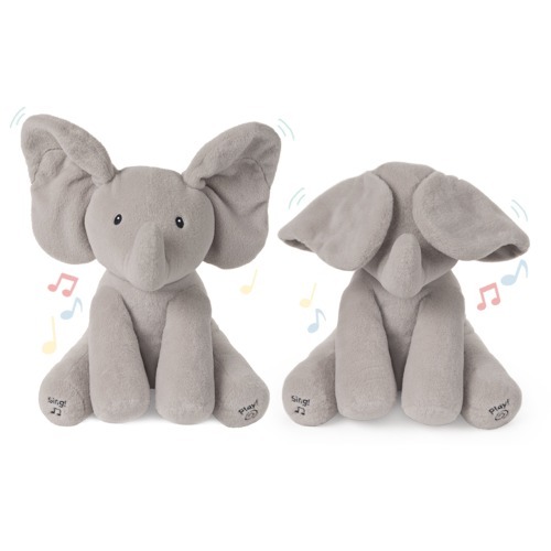 [건드작동완구]노래하는 까꿍 코끼리 L트레이 30cm (AAx3 포함)