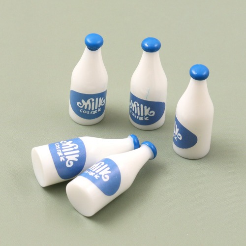 미니어처 우유 5개입 음료 냉장고 자석 장식 인테리어 소품 데코  모형